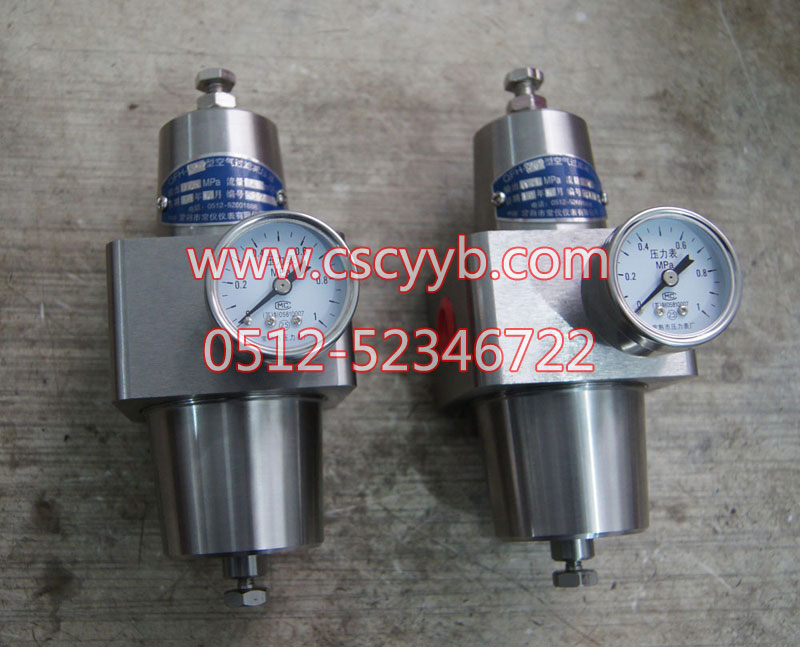 1/2NPT不銹鋼過濾減壓器